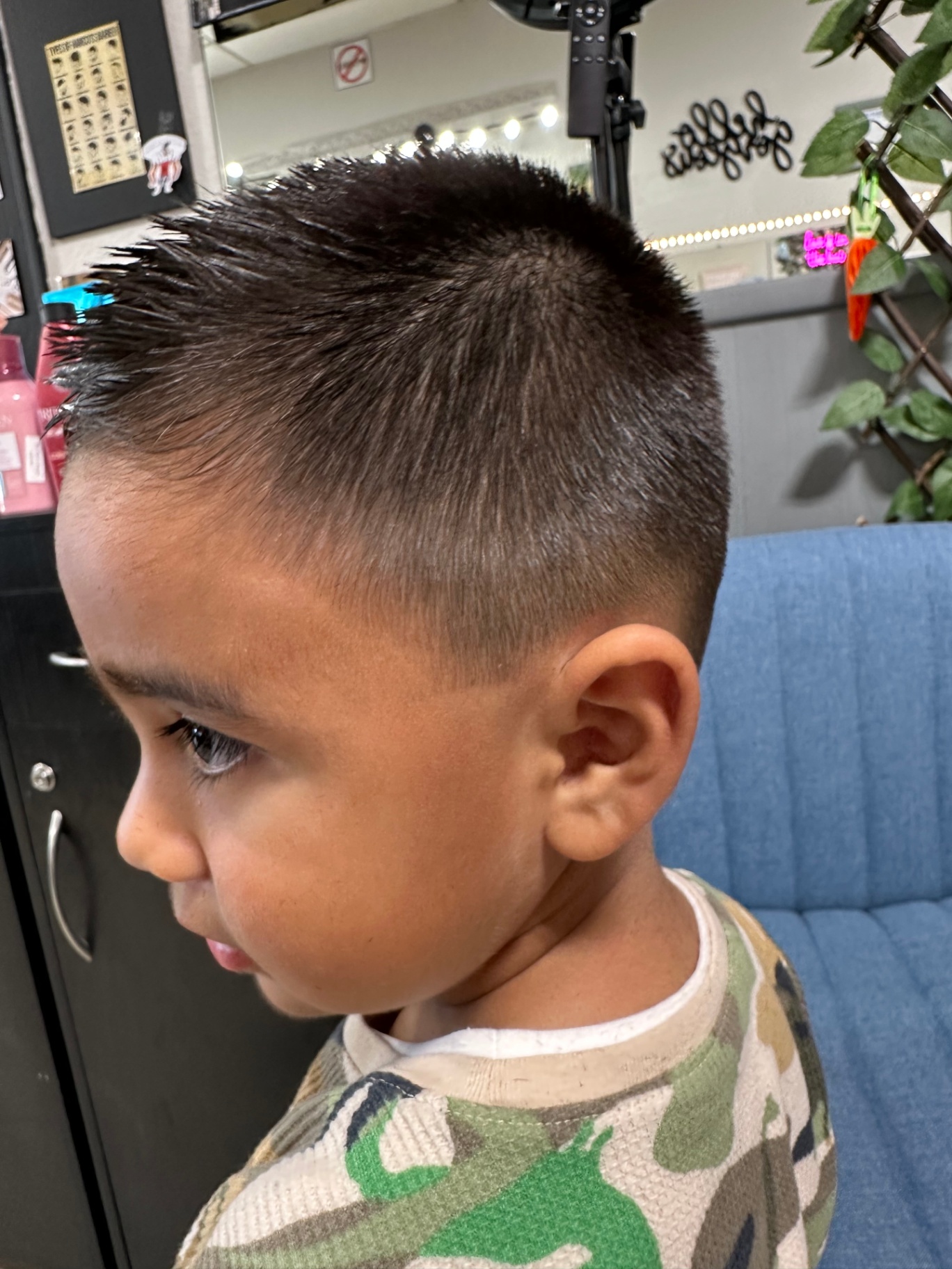 Kid's classic taper with textured top